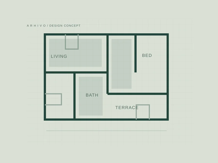 Planning tools concept illustration